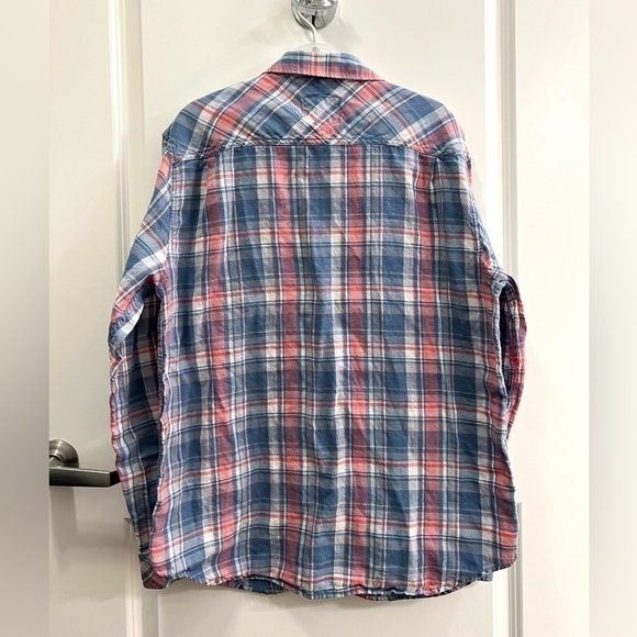 Rails Wyatt Raspberry Tide Button Down Shirt Size L - Picture 2 of 6